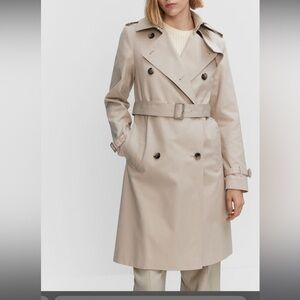 Mango Khaki Trench Coat (Never Worn)